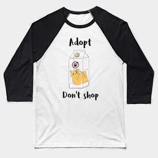 Adopt Don't Shop Baseball T-Shirt